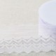 MAT SCALLOPED EMBROIDERED TULLE DOUBLE WAVES