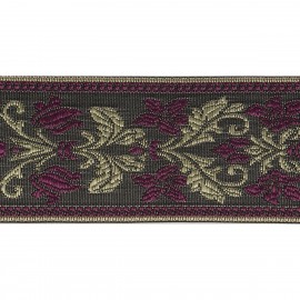 Jacquard Borte Lilien