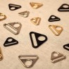 Metal triangle ring 30x23mm Diameter 25mm*2