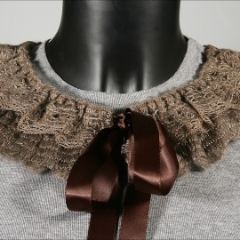 LACE COLLAR, ACRYLIC WOOL