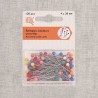 SAFETY PINS MIXED COLORS 38MM*100