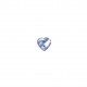 BOUTON COEUR IRISE 2 TROUS